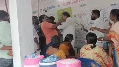 ఓటరును కొట్టిన తెనాలి ఎమ్మెల్యే.. తిరగబడిన ఓటరు..