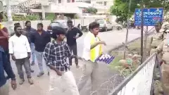 మాజీ మంత్రి కొడాలి నాని ఇంటిపై టీడీపీ శ్రేణుల దాడి..