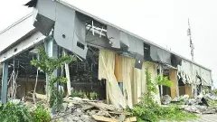 ఏపీ ప్రజా వేదిక శిధిలాలు అలాగే..