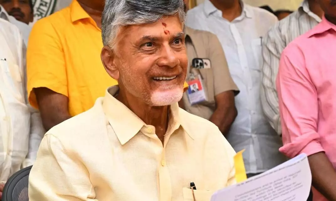 ఆచి తూచి మాట్లాడుతున్న ఏపీ సీఎం చంద్రబాబు