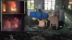 సబ్ కలెక్టర్ ఆఫీసులో అగ్నిప్రమాదం.. ప్రమాదామా ప్లాన్డ్‌గానేనా!