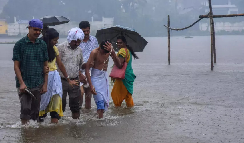 కేరళకు మరొక జలగండం హెచ్చరిక