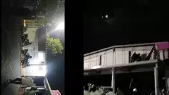 హరీష్ ఇంటిపైన దాడి