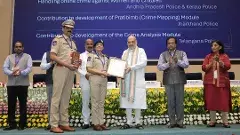 సైబర్ నేరాల నియంత్రణలో తెలంగాణ బెస్ట్, శిఖాగోయెల్‌కు అవార్డు