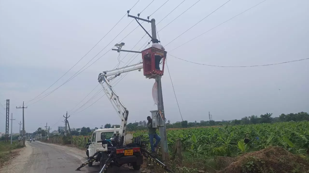 అమరావతి చుట్టూ నిఘా కెమెరాలు