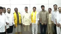 టీడీపీలో చేరిన మాజీ ఎంపీలు మోపిదేవి, బీదా