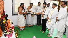 దసరా సందర్భంగా సీఎం రేవంత్ ఆయుధ, జమ్మి పూజ