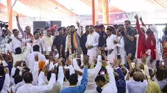 నయాబ్ సింగ్ సైనీ అనే నేను.. అటు దత్తాత్రేయ ఇటు చంద్రబాబు..