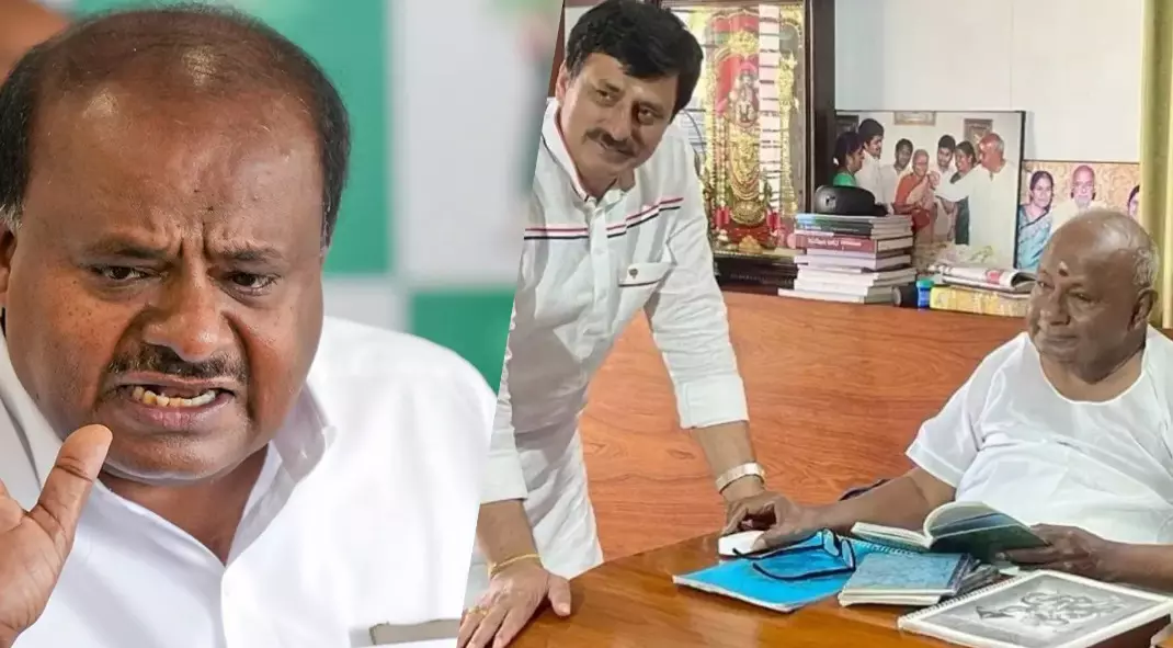 బీజేపీ- జేడీ(ఎస్) మధ్య ‘చన్నపట్నం’ చిచ్చు..?