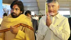 ఆకాశంలో సూర్యచంద్రులు, ఆంధ్రాలో బాబు, కళ్యాణ్‌బాబు