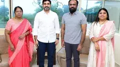 వంగవీటి రాధా ఇంటికెళ్లిన మంత్రి లోకేష్‌ పరామర్శ