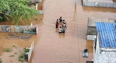 పండమేరు పొంగింది.. అనంతపురం మునిగింది