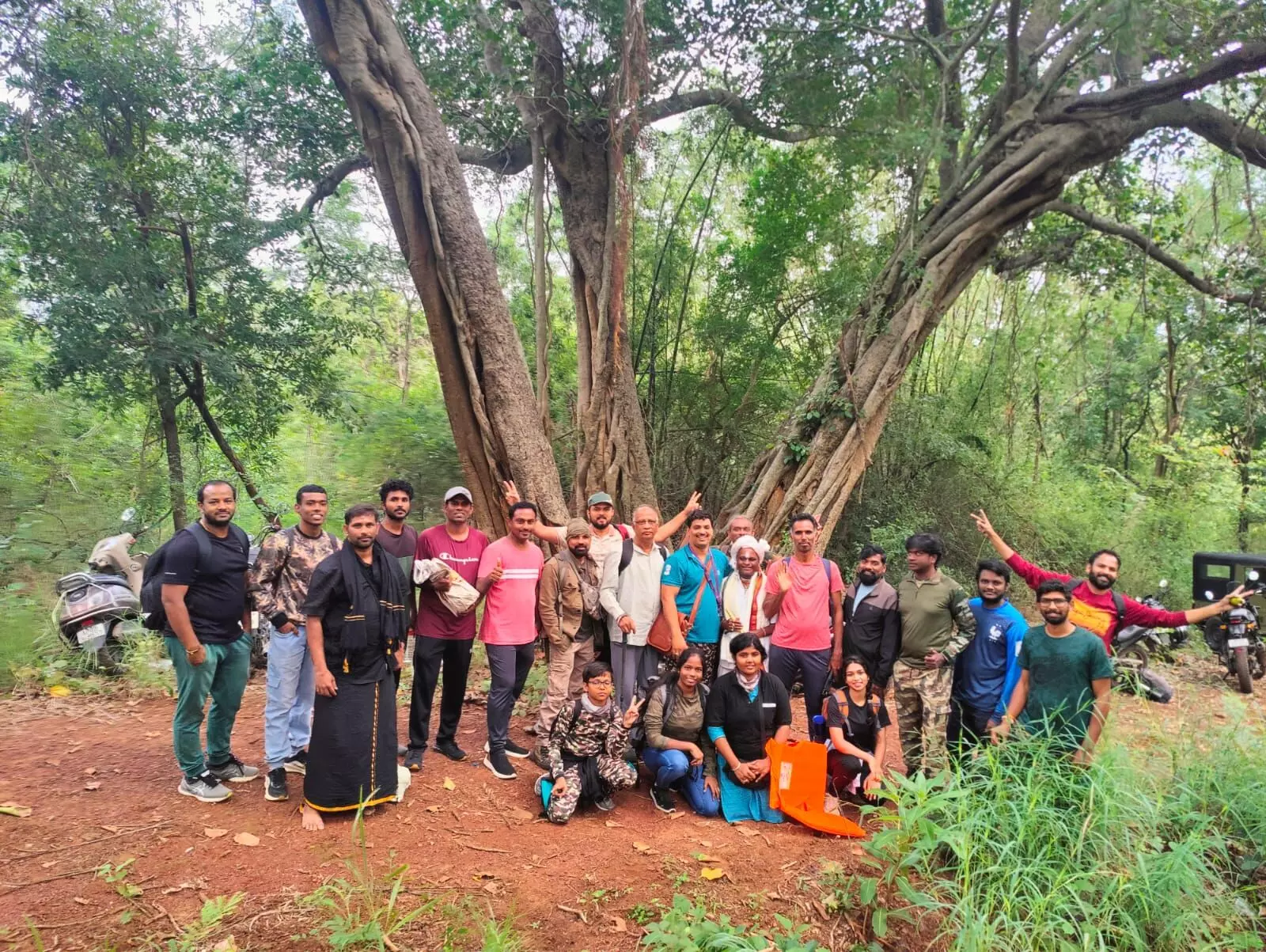 ఈ రోజు trekking కు వీడుకోలు చెపుతూ..