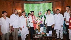 గవర్నరుతో ముఖ్యమంత్రి రేవంత్ రెడ్డి భేటీ