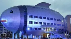 ప్రపంచంలోని విచిత్ర కట్టడాల జాబితాలో ‘‘హైదరాబాద్‌ ఫిష్ బిల్డింగ్’’