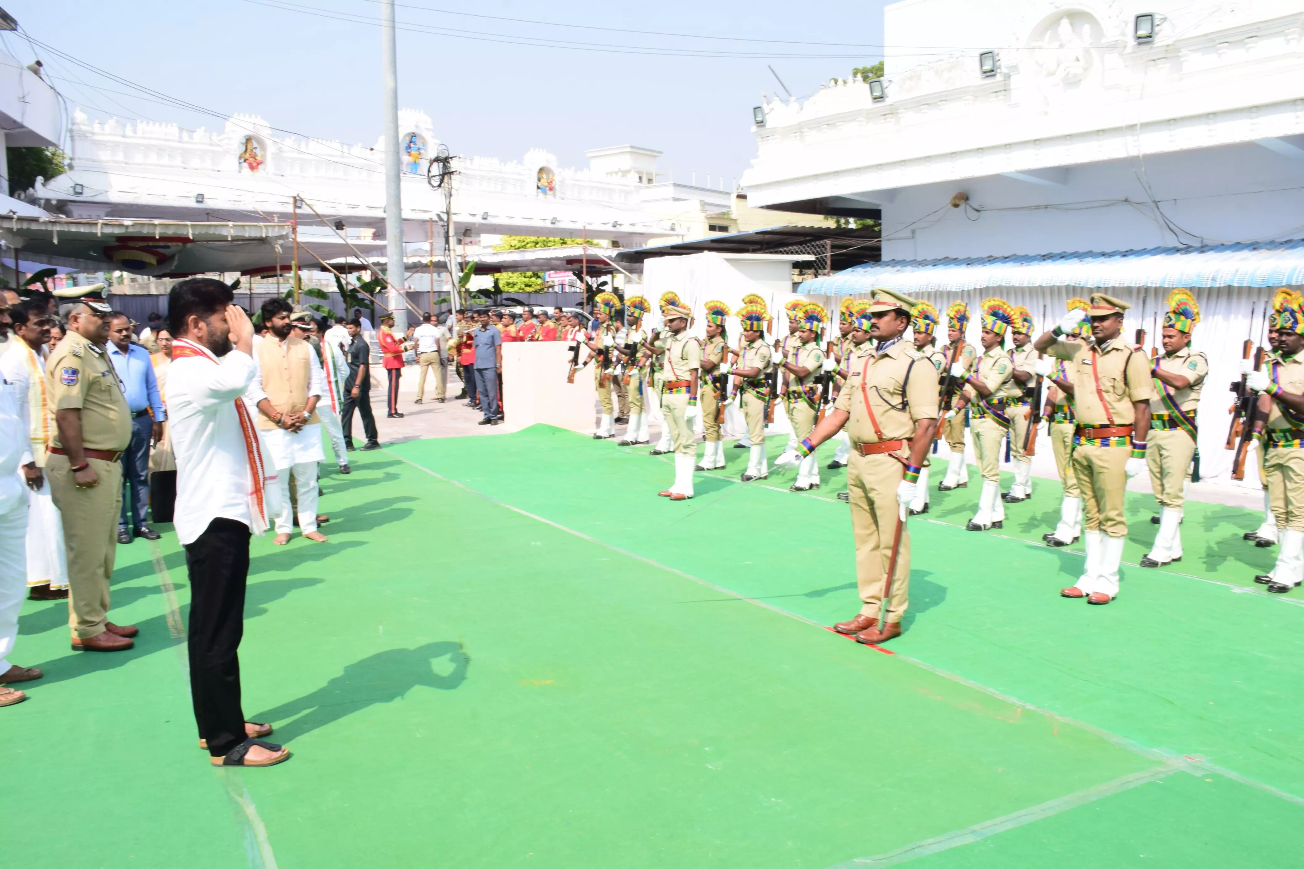 వేములవాడ రాజన్న ఆలయ అభివృద్ధికి  రూ.76 కోట్లు, సీఎం శంకుస్థాపన