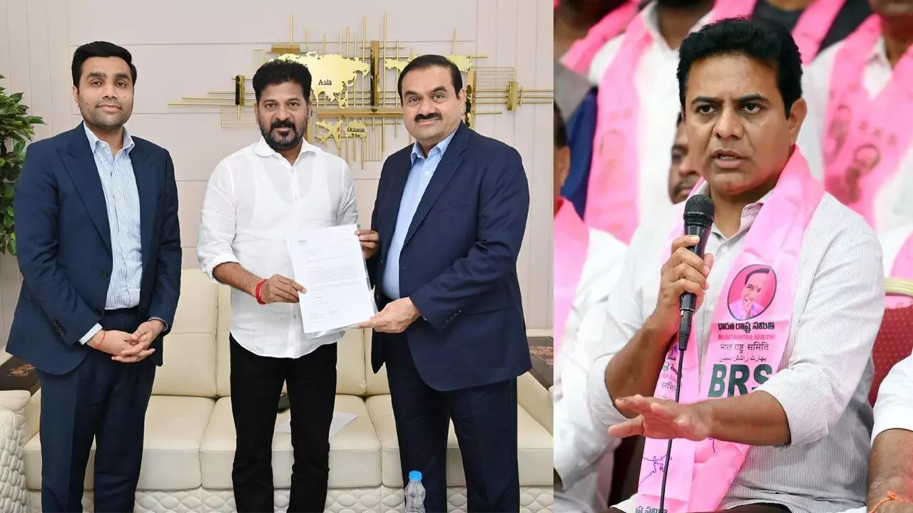 Adani | రేవంత్‌కు అదానీ ఇచ్చిన రూ.100 కోట్లు లంచమేనా?.. కేటీఆర్ అనుమానాలు..