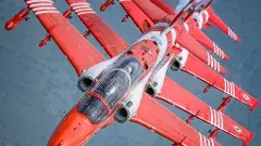 Thrilling Aerial Display|సూర్యకిరణ్ బృందం వైమానిక విన్యాసాలు అదుర్స్
