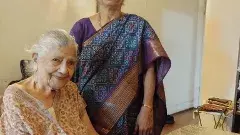 104వ ఏట రాజేశ్వరి మూర్తి కన్నుమూత