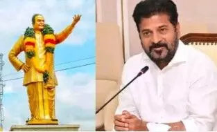 NTR 100 Feet Statue|హైదరాబాద్ లో 100 అడుగుల ఎన్టీఆర్ విగ్రహం NTR 100 Feet Statue|హైదరాబాద్ లో 100 అడుగుల ఎన్టీఆర్ విగ్రహం