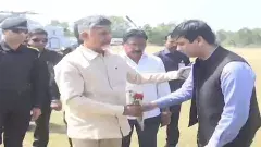 Kuppam- Cm Chandrababu | టీడీపీ నేత కాళ్లు మొక్కిన సీఎం