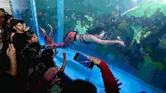 విశాఖ సాగరతీరంలో జలకన్యల విన్యాసం!