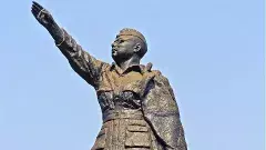 నేతాజీని కి గుర్తు చేసే టీ కప్పు, సాసర్