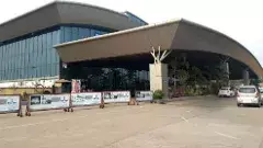 కుప్ప కూలిన రాజమండ్రి ఎయిర్ పోర్ట్ టెర్మినల్‌