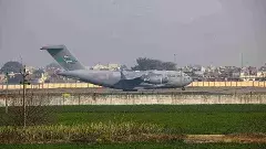 అమృతసర్‌లో ల్యాండ్ అయిన భారతీయ అక్రమ వలసదారుల అమెరికా విమానం