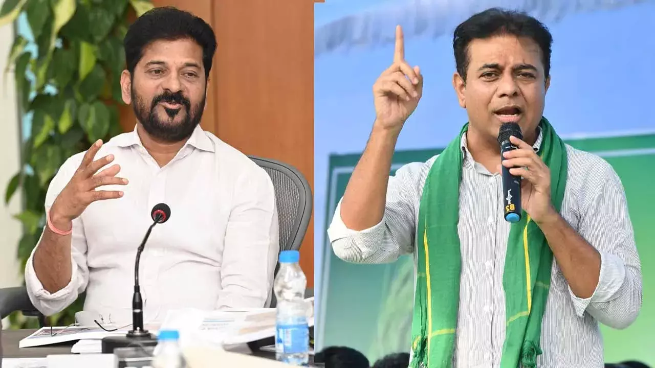 KTR And Revanth