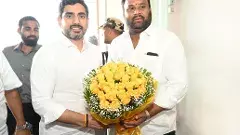 విద్యార్థినులతో మంత్రి లోకేష్ ముఖాముఖి కోసం...