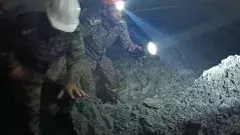 SLBC సొరంగంలో ఫెడరల్ బృందం తీసిన ఫోటోలు