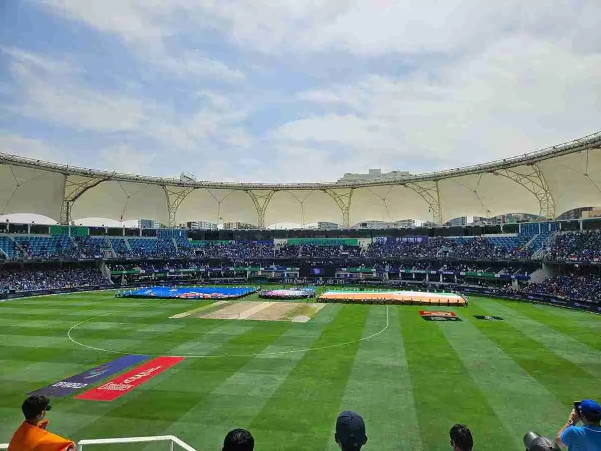 ICC Champions Trophy | దుబాయ్ లో తెలుగువారి సందడి.. విజయోత్సవ సంబరం