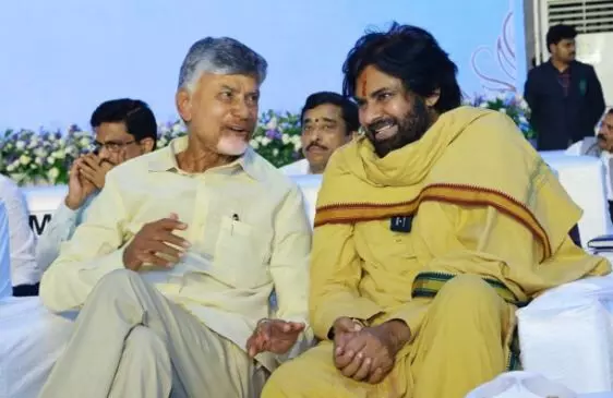 కలిసి పంచుకుంటున్న కూటమి