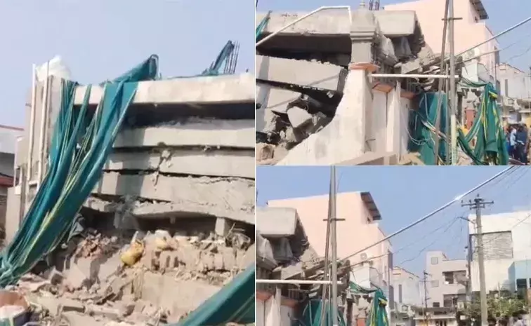 భద్రాచలంలో భవనం కూలి ఏడుగురు మృతి