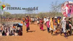 SriSailam | 600 కి.మీ నడిచి శ్రీశైలానికి చేరుకుంటున్న శివభక్తులు
