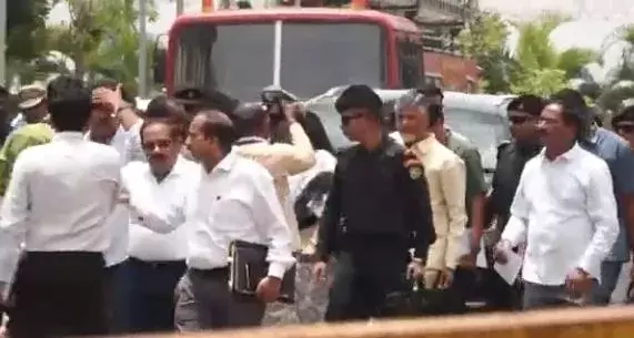 సచివాలయంలో అగ్ని ప్రమాదం.. ఉలిక్కిపడిన సీఎం