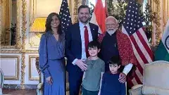 భారత్ ను సందర్శించబోతున్న యూఎస్ వైస్ ప్రెసిడెంట్ జేడీ వాన్స్