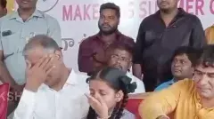 చిన్నారి మాటలకు ఏడ్చేసిన మాజీమంత్రి హరీష్ రావు