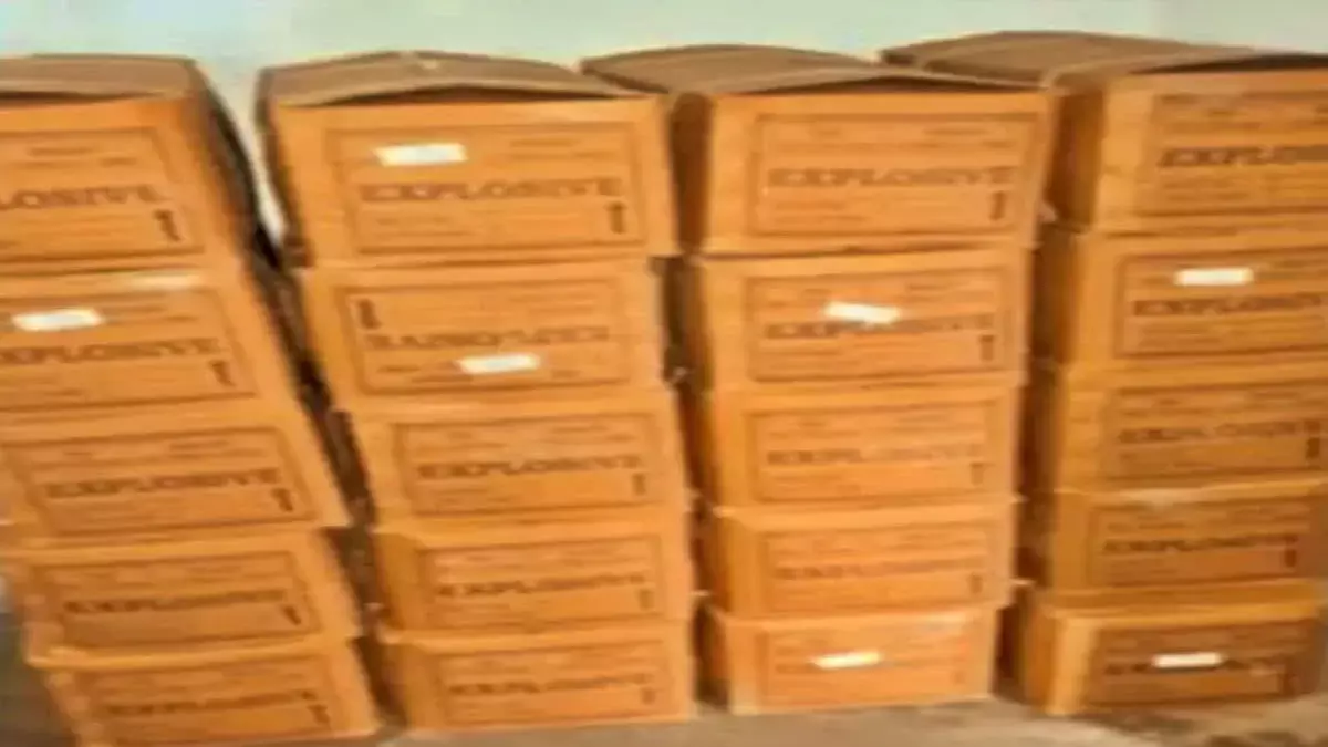 పేలుడు పదార్థాల కేసులో వైఎస్సార్సీపీ నాయకుడు అరెస్ట్