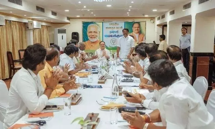 చెన్నైలో జేపీ నడ్డా.. చెన్నైలో జేపీ నడ్డా..