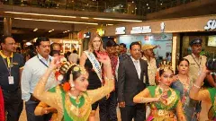 హైదరాబాద్‌లో అందాల భామలకు అద్భుత ఆతిథ్యం