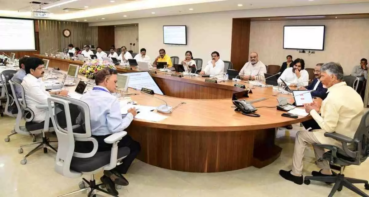 ప్రధాని మోదీకి ధన్యవాదాలు తెలిపిన ఏపీ కేబినెట్ ప్రధాని మోదీకి ధన్యవాదాలు తెలిపిన ఏపీ కేబినెట్