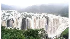 కనువిందు చేస్తున్న కర్ణాటకలోని జోగ్ వాటర్ ఫాల్స్..