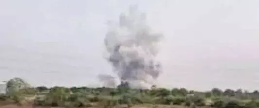 గ్రానైట్ క్వారీలో భారీ పేలుడు–ముగ్గురు కార్మికులు మృతి గ్రానైట్ క్వారీలో భారీ పేలుడు–ముగ్గురు కార్మికులు మృతి