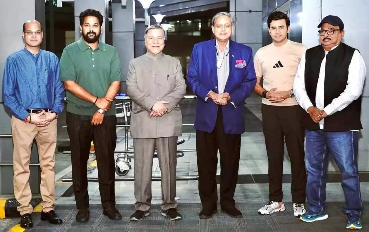 ఉగ్రవాదాన్ని భారత్ ఎప్పటికీ ఉపేక్షించదు: శశిథరూర్ ఉగ్రవాదాన్ని భారత్ ఎప్పటికీ ఉపేక్షించదు: శశిథరూర్