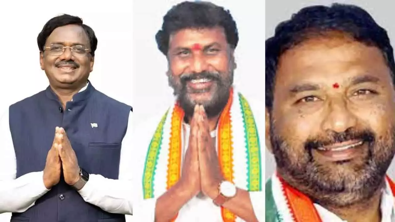 మంత్రివర్గ విస్తరణలో ముగ్గురికి చోటు.. అందరూ తొలిసారి ఎమ్మెల్యేలే.. మంత్రివర్గ విస్తరణలో ముగ్గురికి చోటు.. అందరూ తొలిసారి ఎమ్మెల్యేలే..