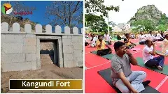 Kuppam | కంగుంది ఖిలాపై యోగాతో అభివృద్ధి సంతకం