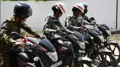 శాంతిభద్రతల పరిరక్షణలో శివంగి మహిళా  కమాండోలు సక్సెస్