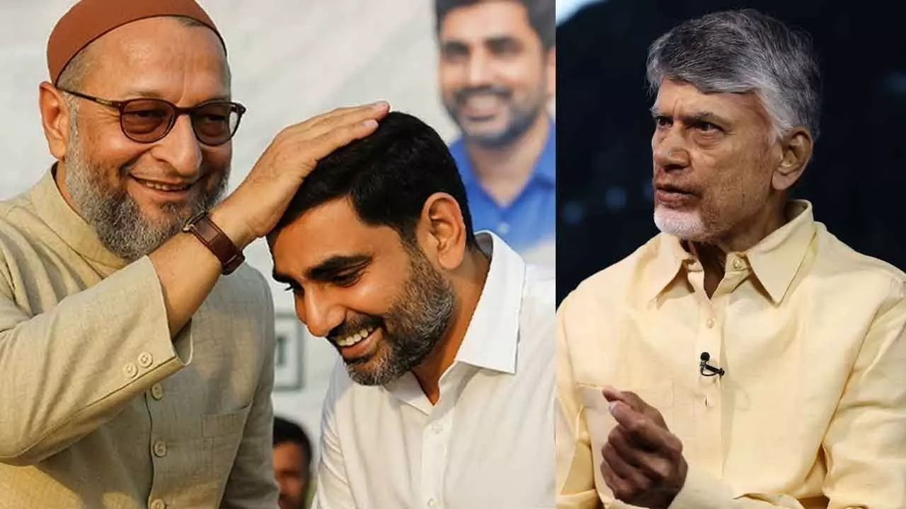 అసద్ తీపి పలుకులు..లోకేష్ పై ప్రేమా? చంద్రబాబు పై ద్వేషమా? అసద్ తీపి పలుకులు..లోకేష్ పై ప్రేమా? చంద్రబాబు పై ద్వేషమా?
